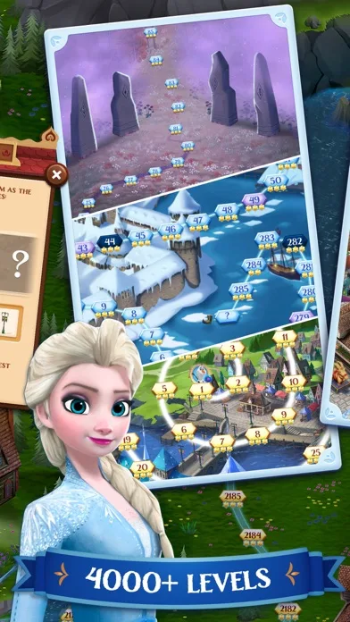 Disney Frozen Free Fall Game screenshot 3