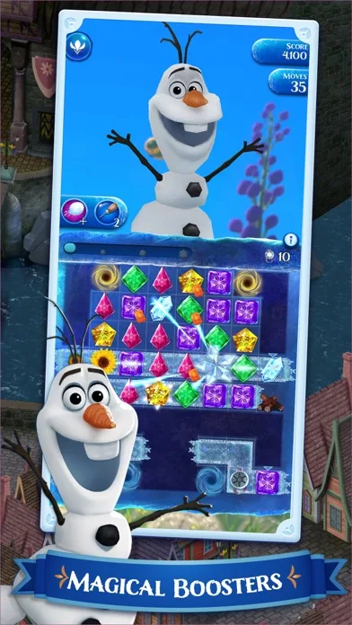 Disney Frozen Free Fall Game screenshot 5