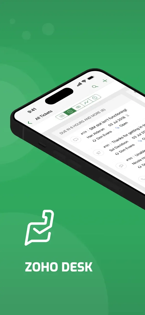Zoho Desk screenshot 1