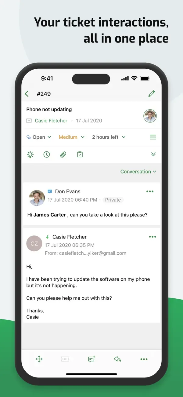 Zoho Desk screenshot 5