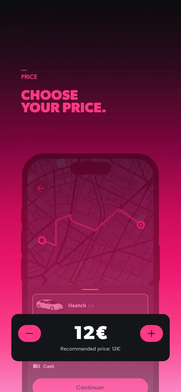 Heetch - Ride-Hailing App 24/7 screenshot 3