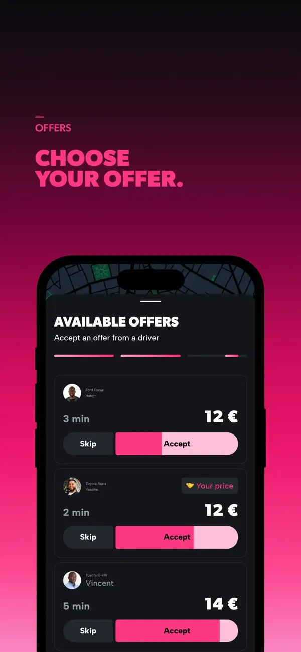 Heetch - Ride-Hailing App 24/7 screenshot 4