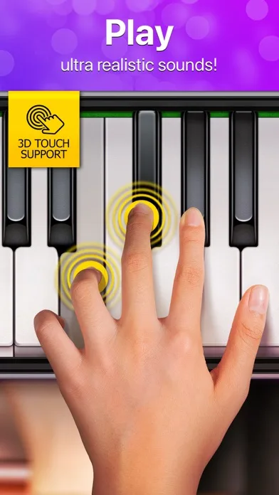 Piano Keyboard & Music Tiles screenshot 1