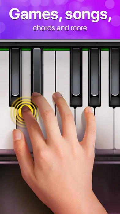 Piano Keyboard & Music Tiles screenshot 2