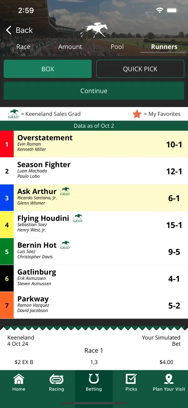 Keeneland Race Day screenshot 4