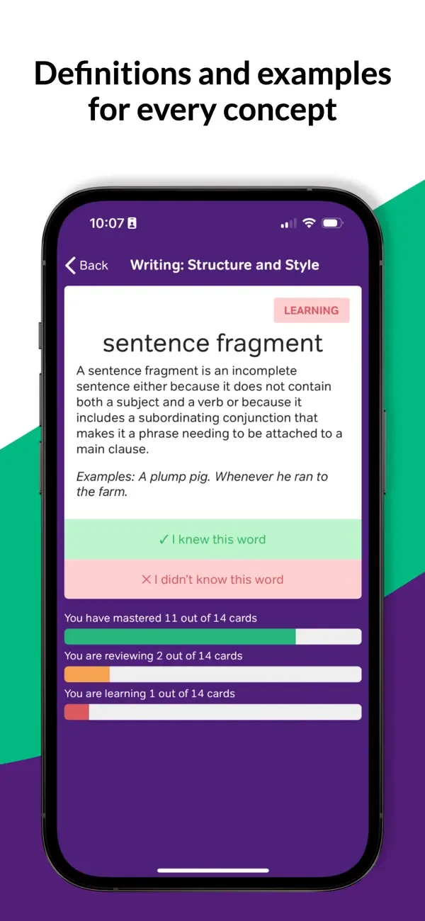 SAT Flashcards: Prep & Vocab screenshot 3