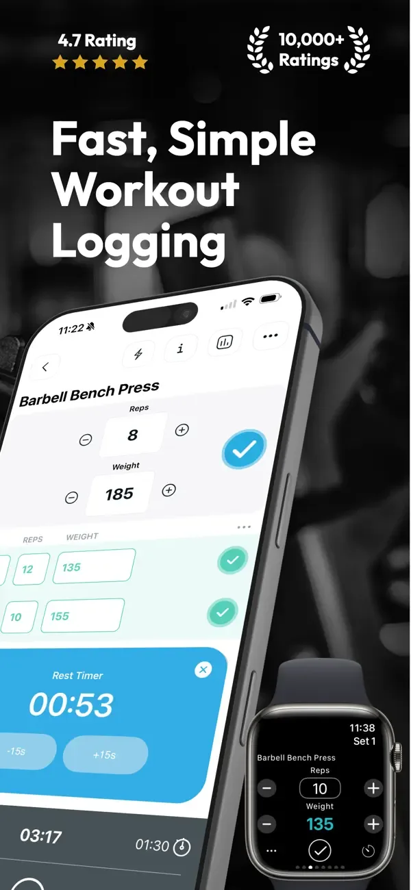 Fitlist Workout Log & Planner screenshot 2