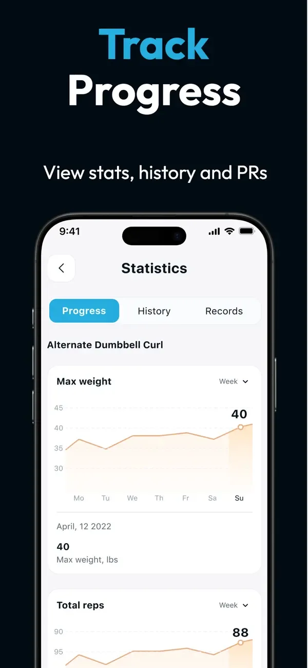 Fitlist Workout Log & Planner screenshot 4
