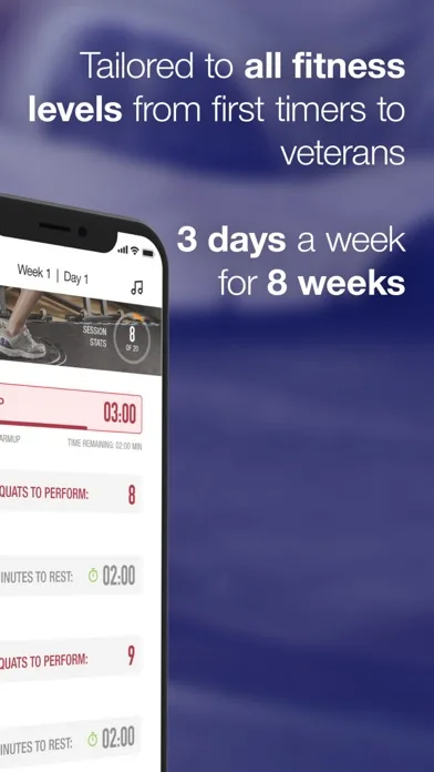 0-200 Squats Trainer Challenge screenshot 3