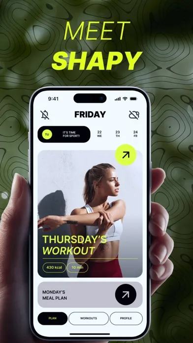 Shapy: Personal Fitness App screenshot 3
