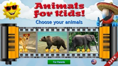Animals for Kids, toddler game screenshot 1