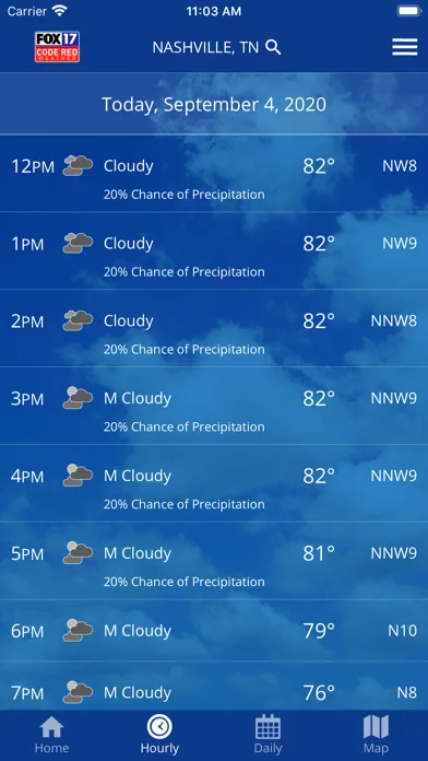 FOX 17 Code Red Weather screenshot 2