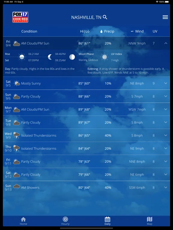 FOX 17 Code Red Weather screenshot 5