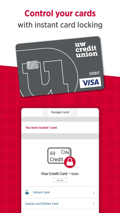 UW Credit Union screenshot 2