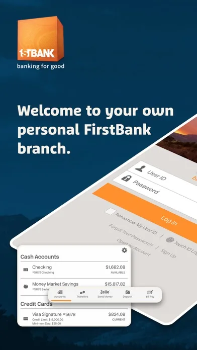 FirstBank Mobile Banking App screenshot 1