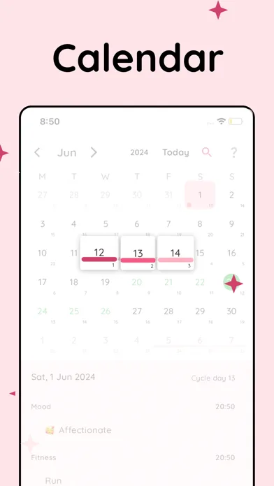 Life - Period Tracker Calendar screenshot 1