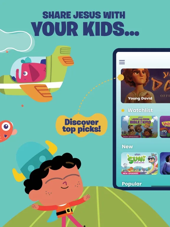 Minno - Kids Bible Videos screenshot 1