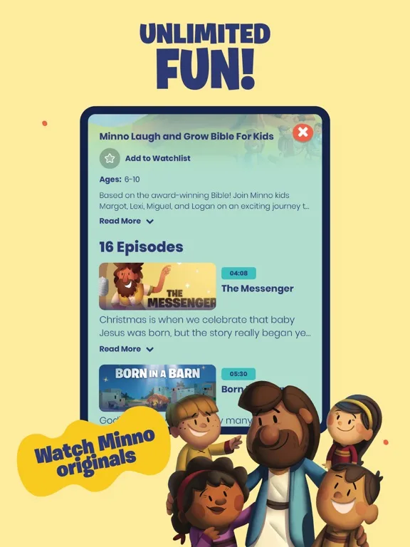 Minno - Kids Bible Videos screenshot 4