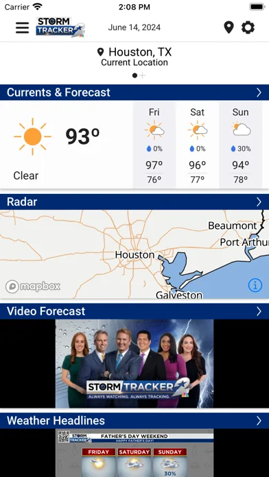 KPRC 2 Weather screenshot 1