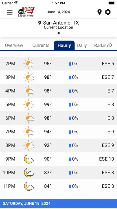 KSAT 12 Weather Authority screenshot 4