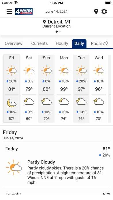WDIV 4Warn Weather screenshot 3