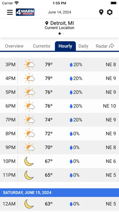 WDIV 4Warn Weather screenshot 4