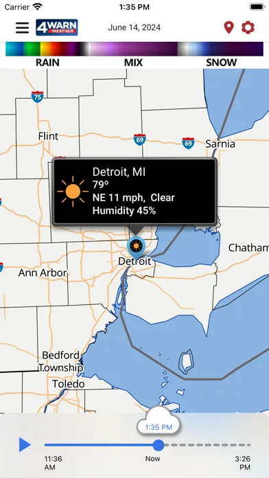 WDIV 4Warn Weather screenshot 5