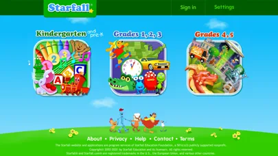 Starfall screenshot 1