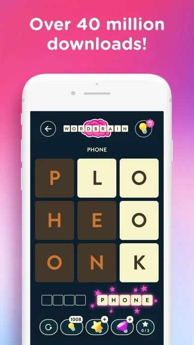 WordBrain: classic word puzzle screenshot 1