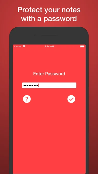 Secure Notepad screenshot 1