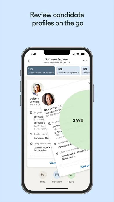 LinkedIn Recruiter screenshot 3