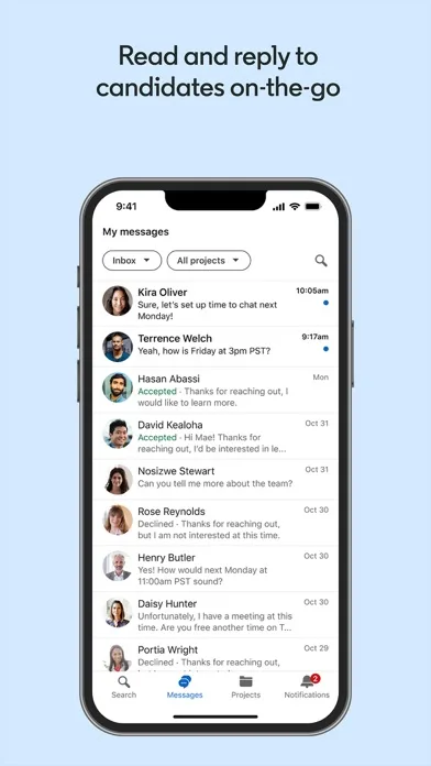 LinkedIn Recruiter screenshot 4