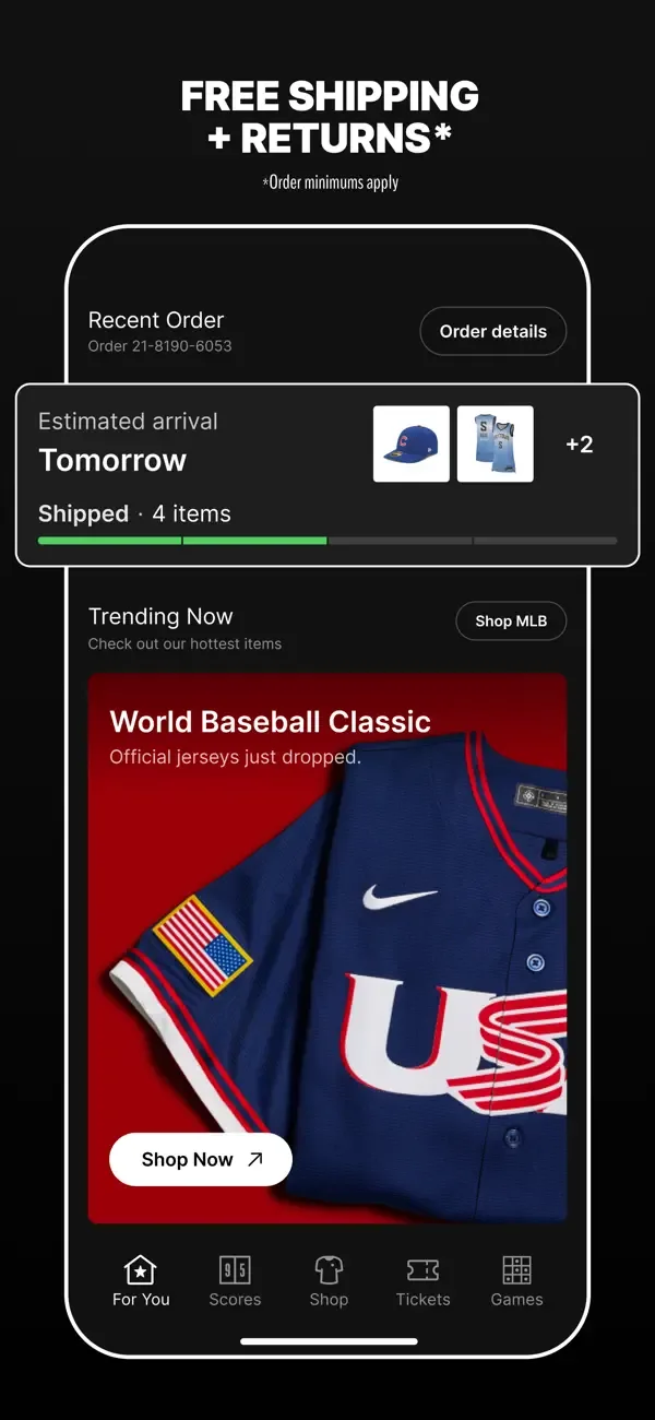 Fanatics: Shop NFL, NBA & MLB screenshot 2