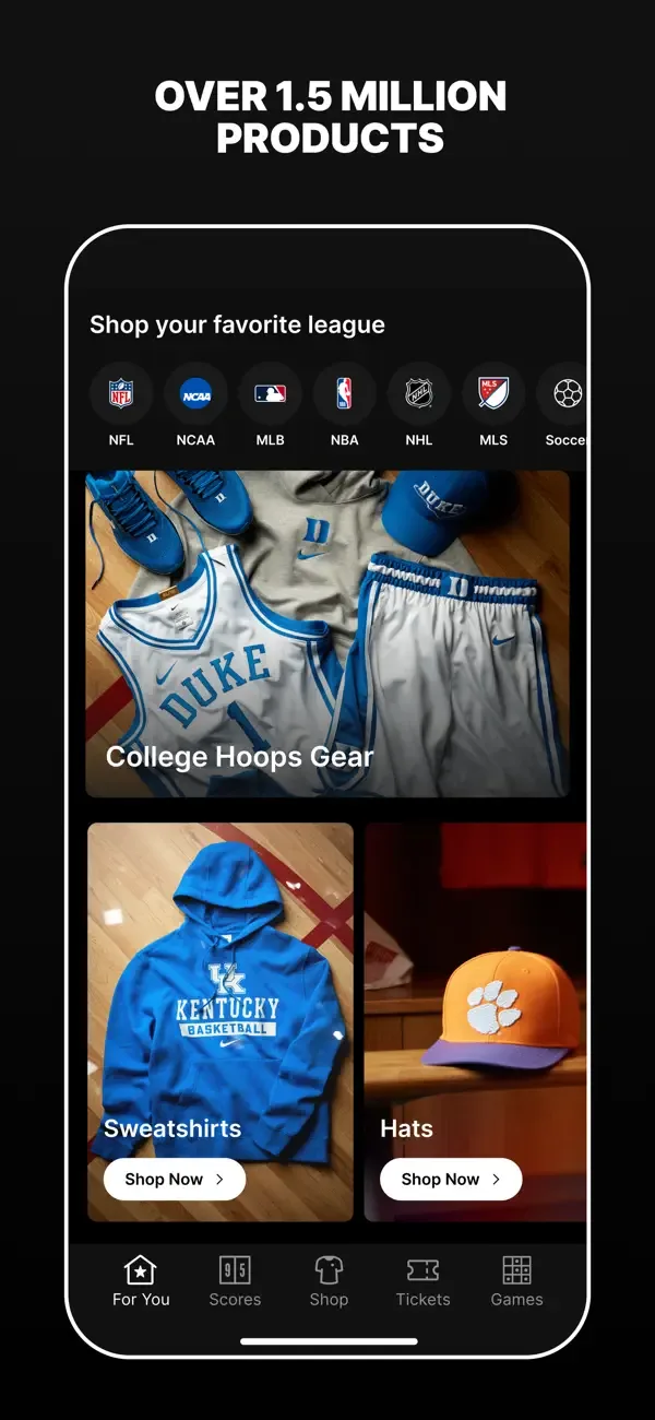 Fanatics: Shop NFL, NBA & MLB screenshot 4