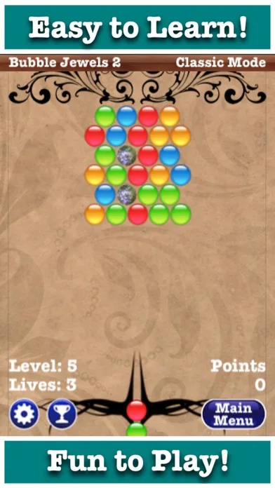 Bubble Jewels™ 2 screenshot 1