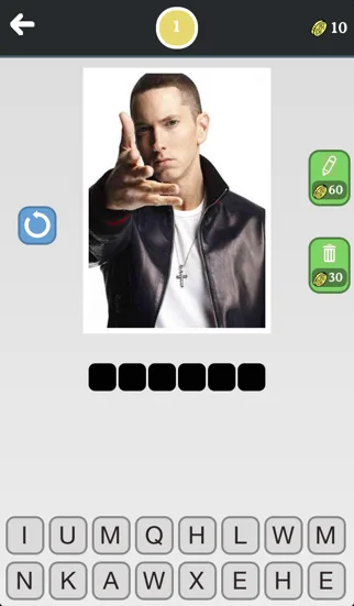 Singer Quiz - Find who is the music celebrity! screenshot 1