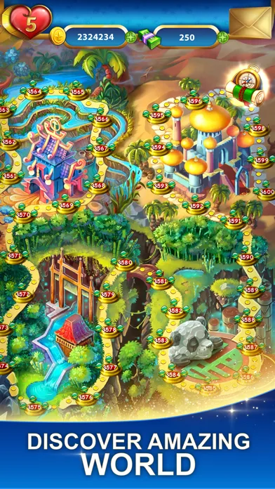 Lost Jewels - Match 3 Puzzle screenshot 1