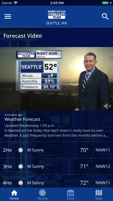 KOMO WX screenshot 2