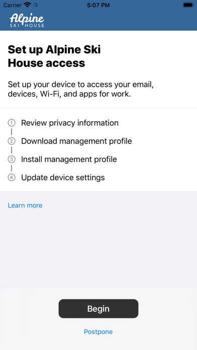 Intune Company Portal screenshot 1