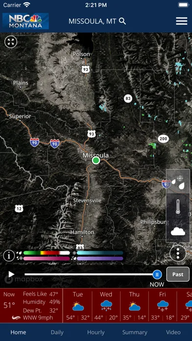 NBC MT Severe WX Alert Team screenshot 1