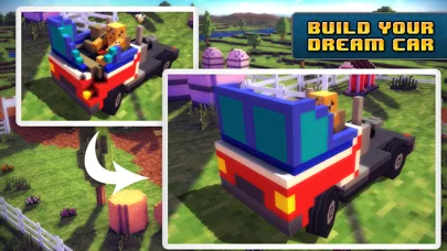 Blocky Roads screenshot 2