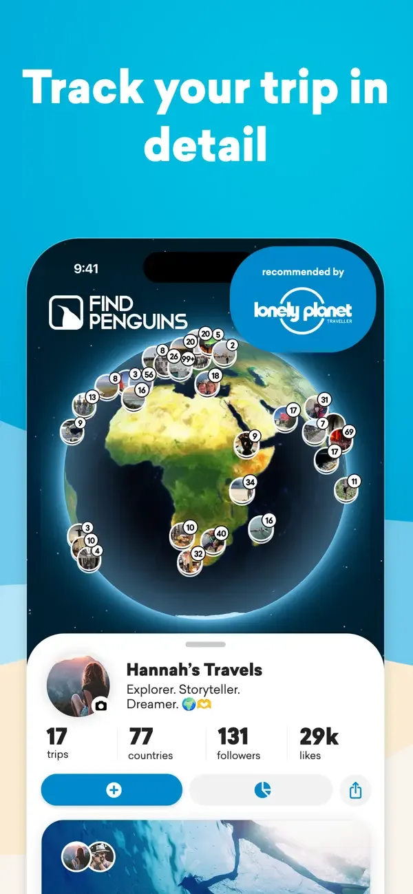 FindPenguins: Travel Tracker screenshot 1