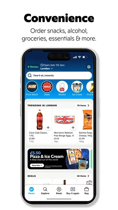 Gopuff - Grocery Delivery screenshot 2