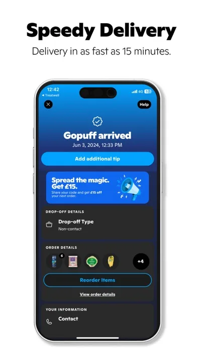 Gopuff - Grocery Delivery screenshot 5