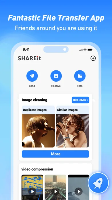 SHAREit: Transfer, Share Files screenshot 1