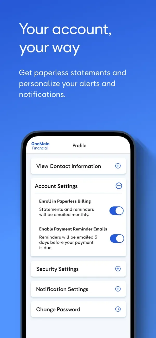 OneMain screenshot 5