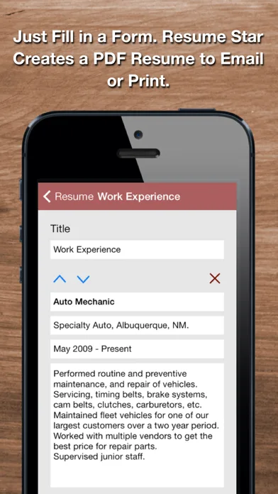 Resume Star: Pro CV Maker screenshot 4