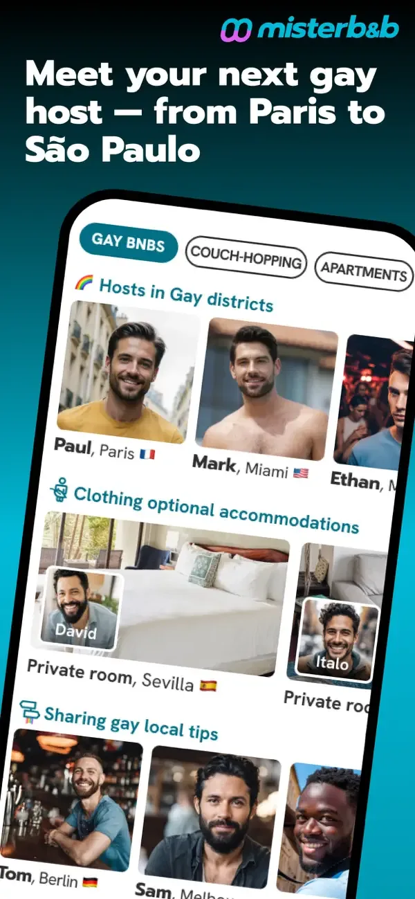 Misterb&b & Weere: Gay Social screenshot 2