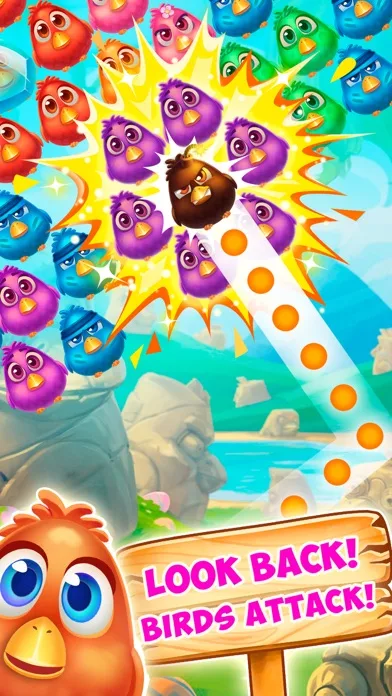 Bubble Birds 4: Match 3 Puzzle Shooter Game screenshot 1
