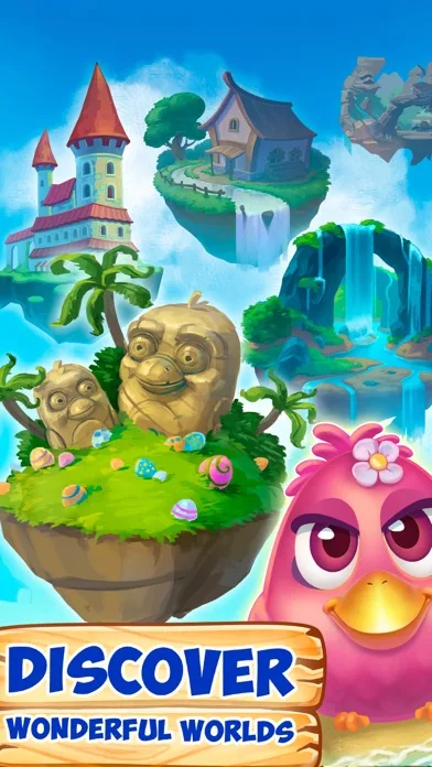 Bubble Birds 4: Match 3 Puzzle Shooter Game screenshot 2